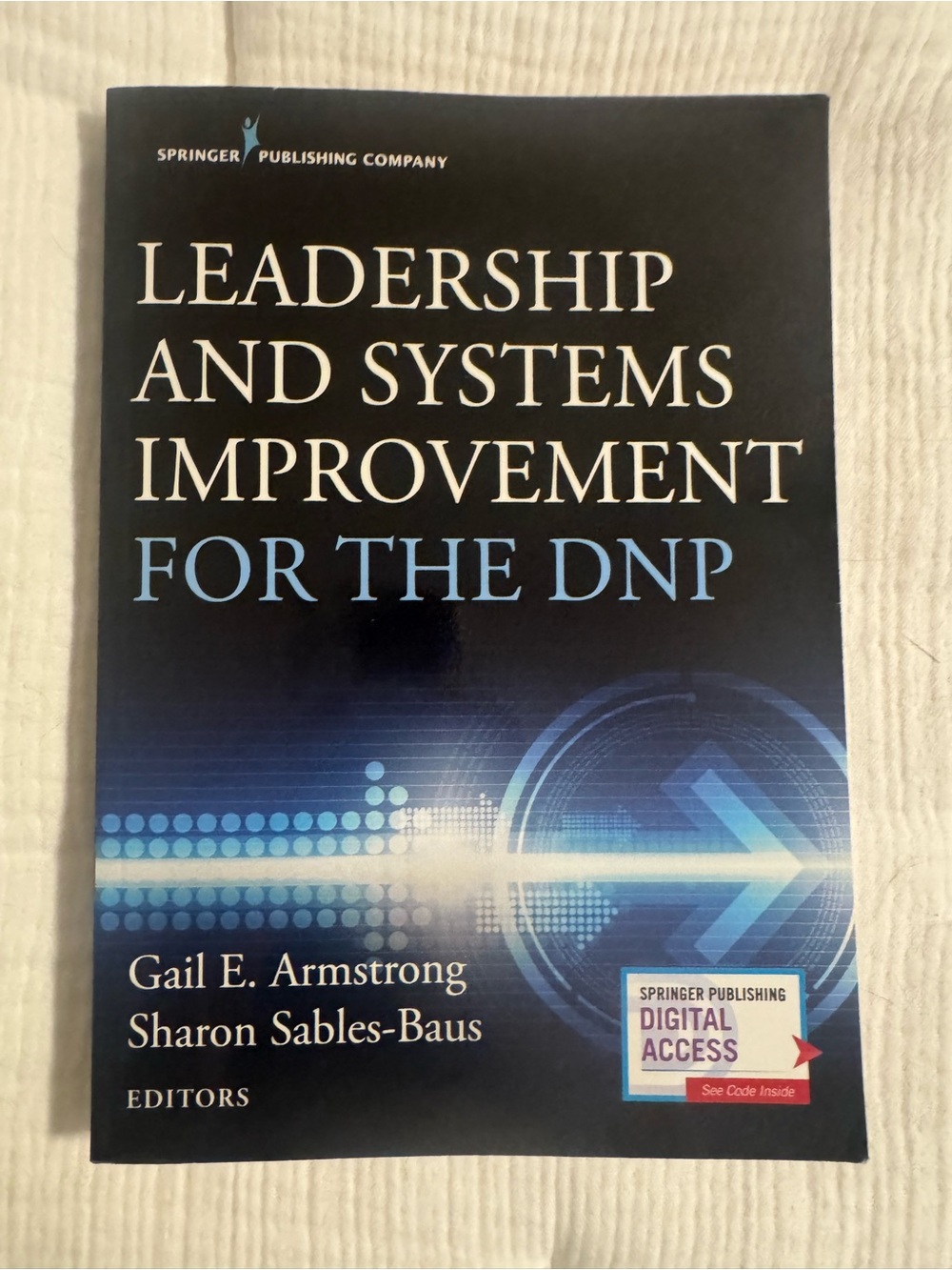 Leadership and Systems Improvement for the DNP - Blue Cover
